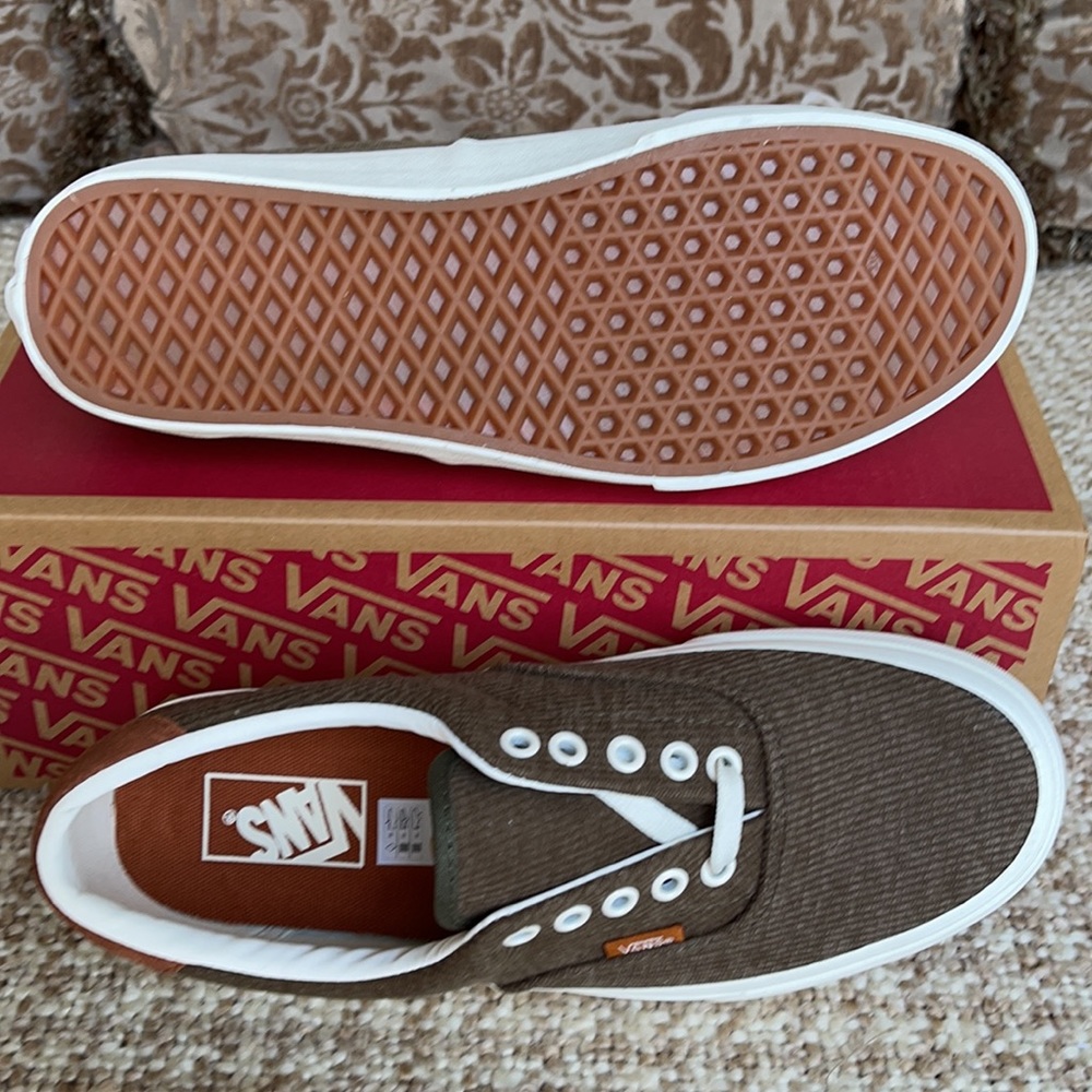 Vans Era 59 Flannel Dusty Olive WMNS - Picture 4 of 16